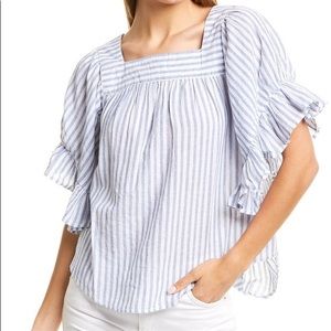 Beachlunchlounge Naomi Linen-Blend Top